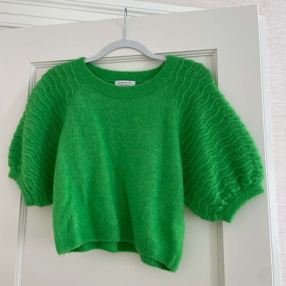 & Other Stories Vibrant Green Sweater